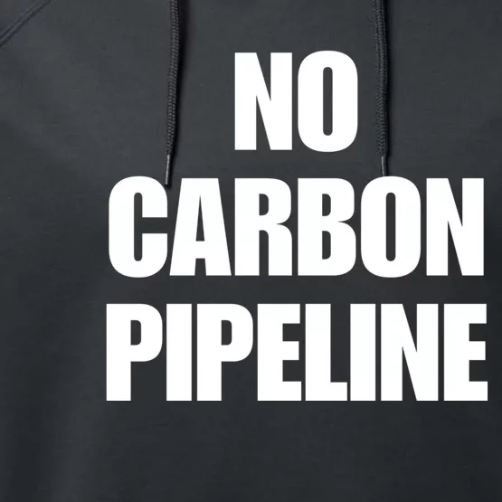 No Carbon Pipeline Performance Fleece Hoodie