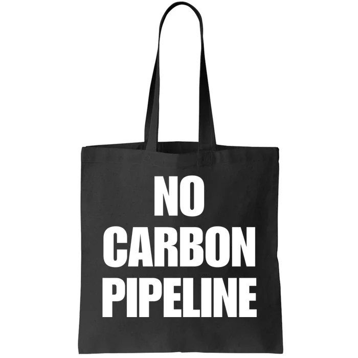 No Carbon Pipeline Tote Bag