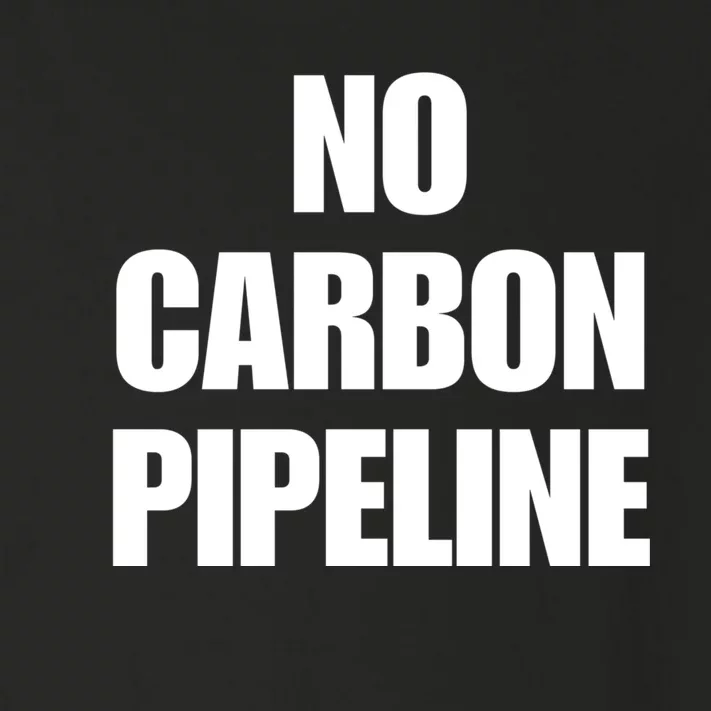 No Carbon Pipeline Toddler Long Sleeve Shirt