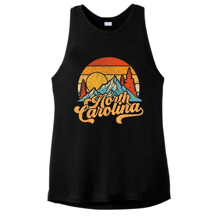 North Carolina Pride North Carolina Holiday North Carolina Ladies Tri-Blend Wicking Tank