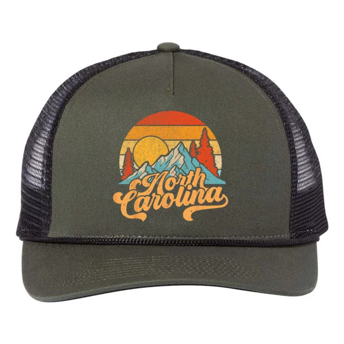 North Carolina Pride North Carolina Holiday North Carolina Retro Rope Trucker Hat Cap