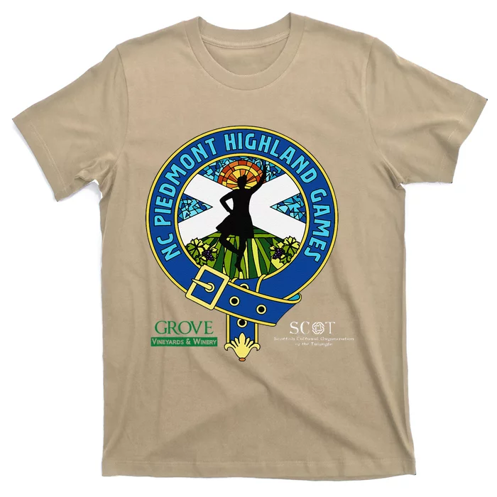 North Carolina Piedmont Highland Games Dancer Edition T-Shirt