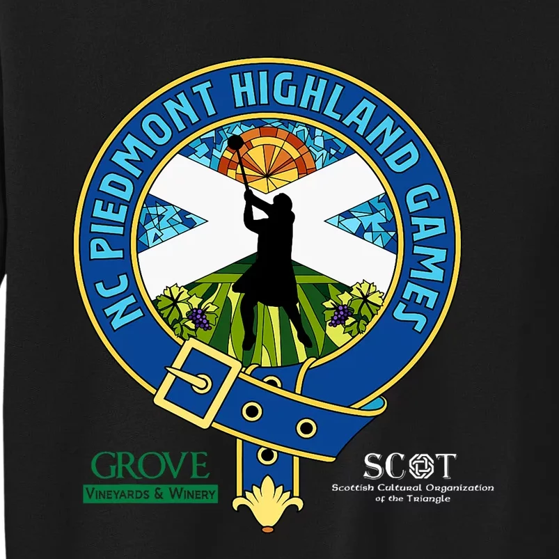 North Carolina Piedmont Highland Games Athlete Edition Tall Sweatshirt