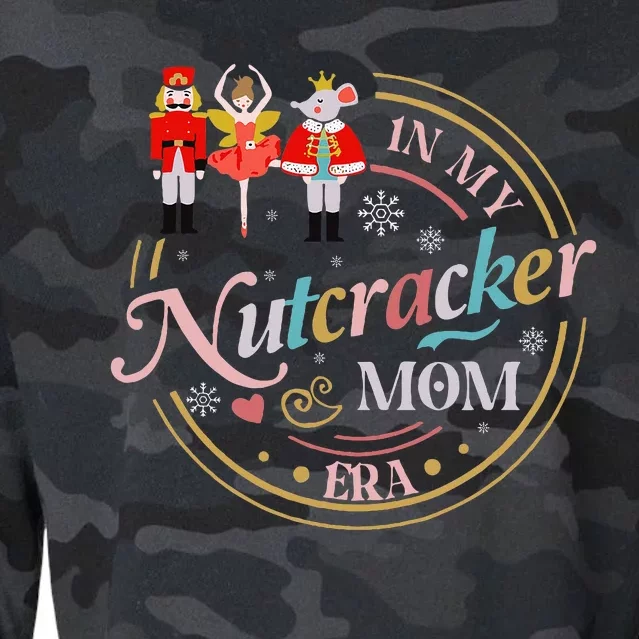 Nutcracker Christmas Quote In My Nutcracker Mom Era Cropped Pullover Crew