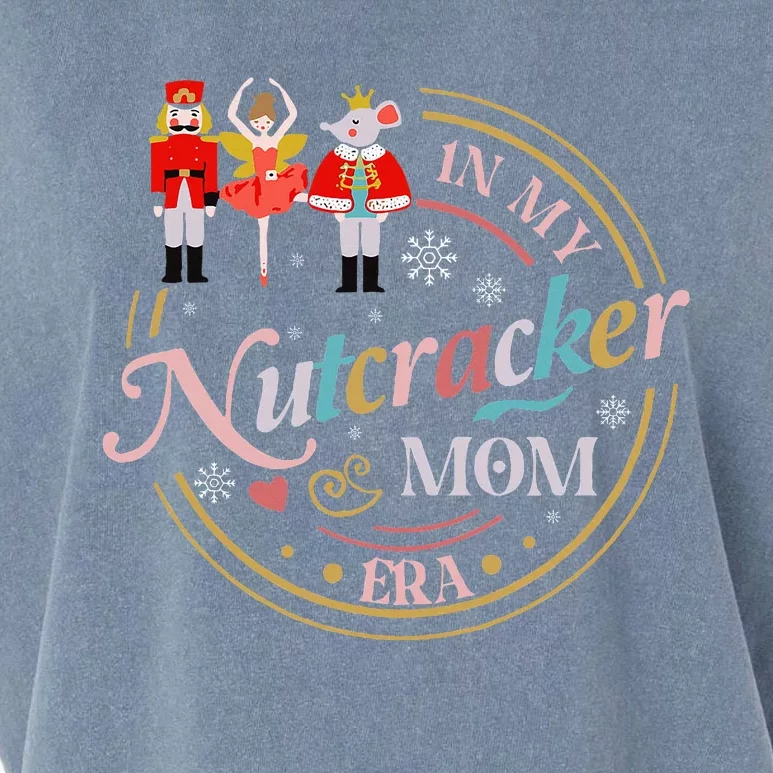 Nutcracker Christmas Quote In My Nutcracker Mom Era Garment-Dyed Women's Muscle Tee