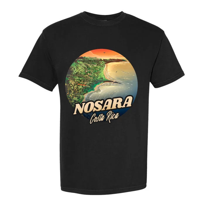 Nosara Costa Rica Touristic Garment-Dyed Heavyweight T-Shirt