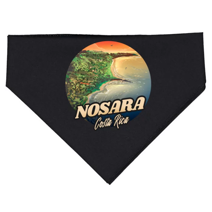 Nosara Costa Rica Touristic USA-Made Doggie Bandana