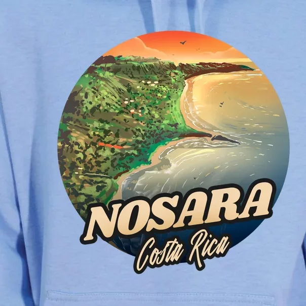 Nosara Costa Rica Touristic Unisex Surf Hoodie