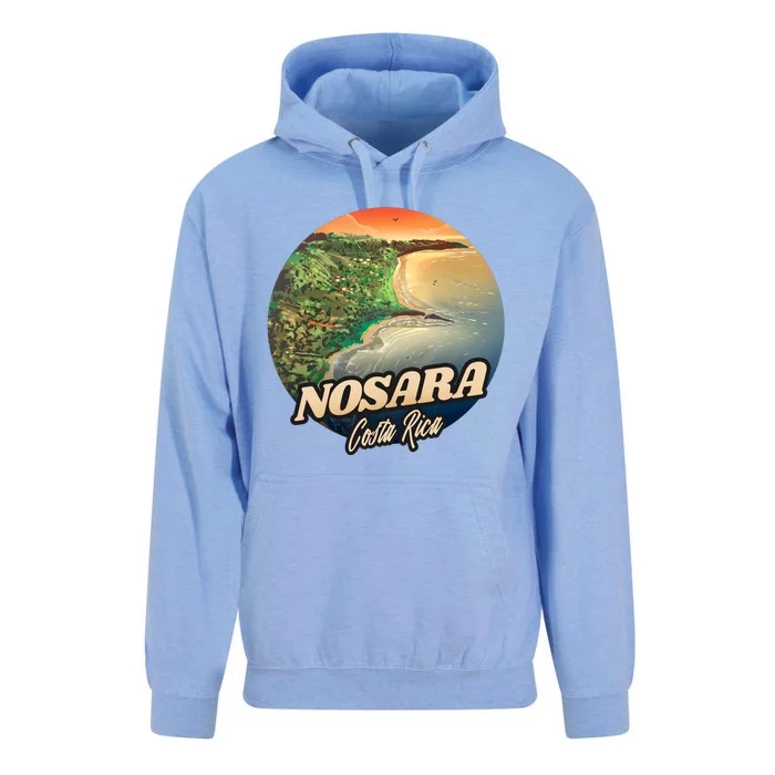 Nosara Costa Rica Touristic Unisex Surf Hoodie