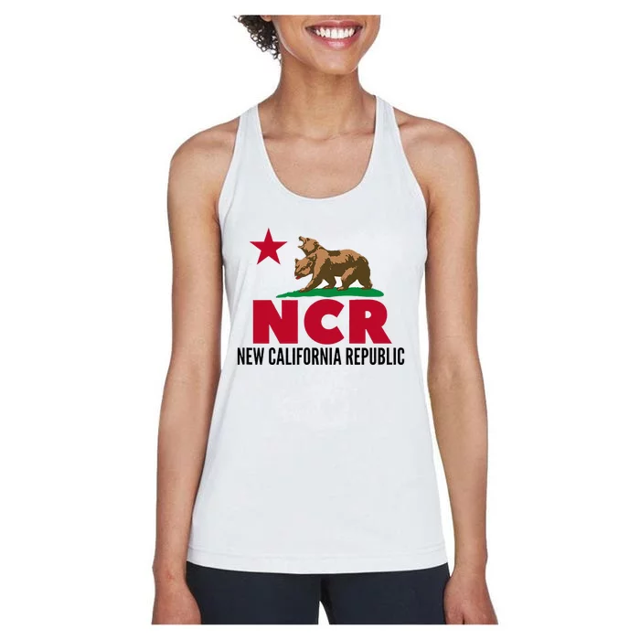 New California Republic Ncr Women's Racerback Tank