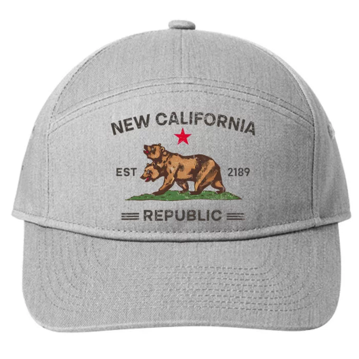 New California Republic Ncr 7-Panel Snapback Hat