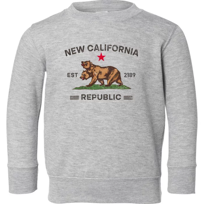 New California Republic Toddler Sweatshirt