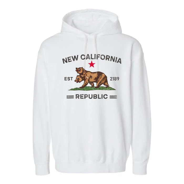 New California Republic Ncr Garment-Dyed Fleece Hoodie