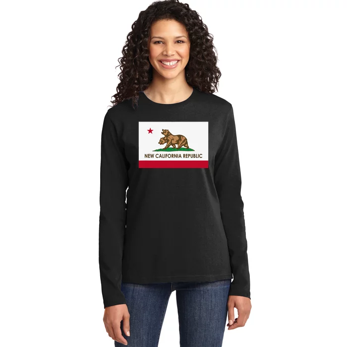 New California Republic Ladies Long Sleeve Shirt