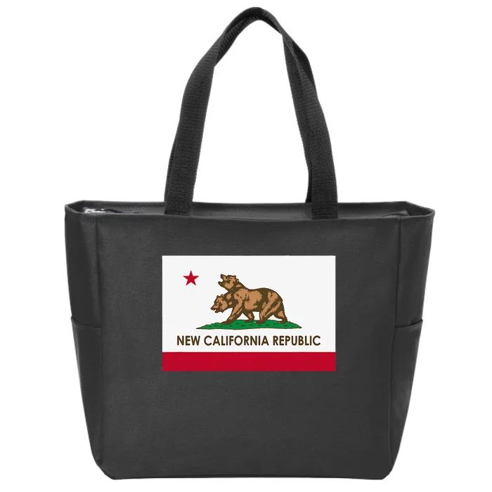 New California Republic Zip Tote Bag