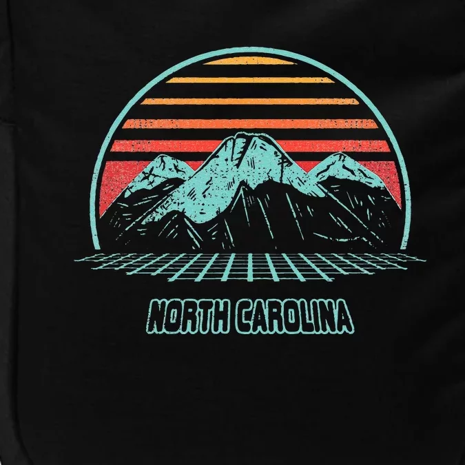 North Carolina Retro Mountain Hiking 80s Style Impact Tech Backpack