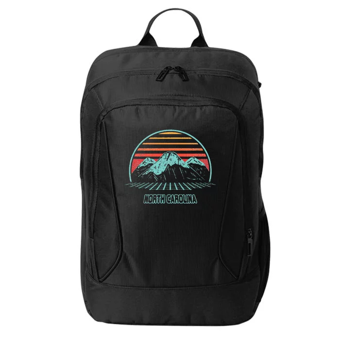 North Carolina Retro Mountain Hiking 80s Style City Backpack