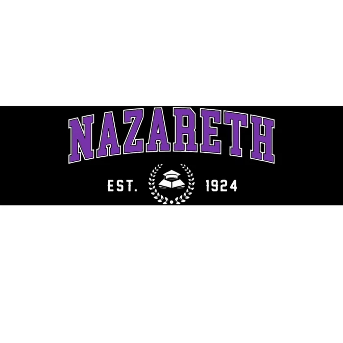 Nazareth College Retro Bumper Sticker