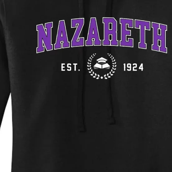 Nazareth College Retro Women's Pullover Hoodie