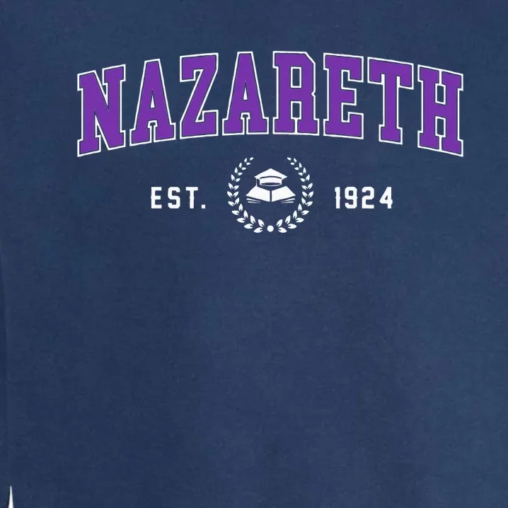 Nazareth College Retro Garment-Dyed Sweatshirt