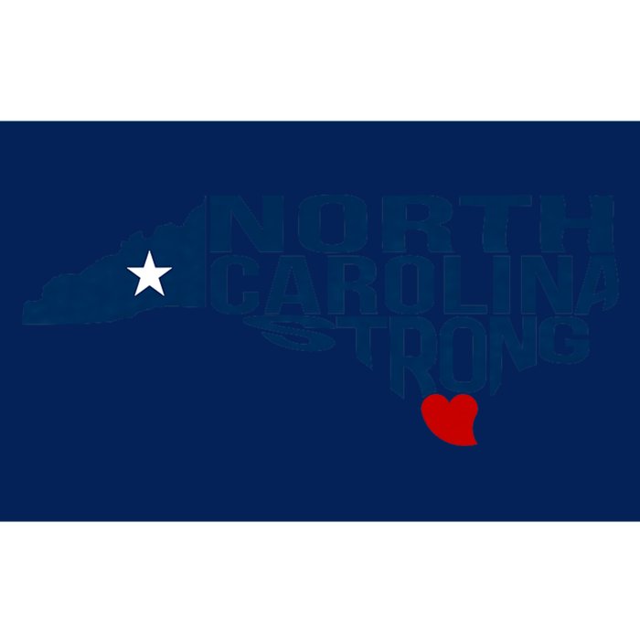 North Carolina Strong With Nc State And Love North Carolina Bumper Sticker