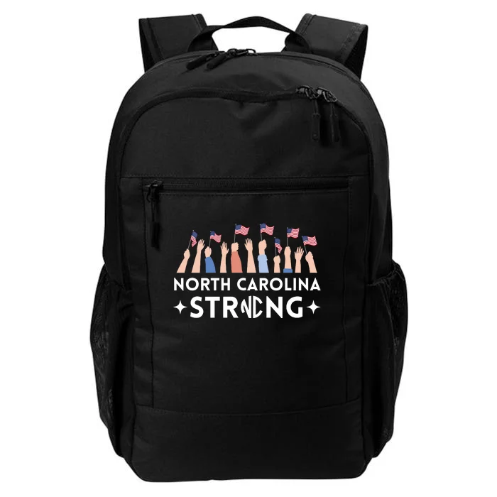 North Carolina Strong Support Nc Flag Daily Commute Backpack