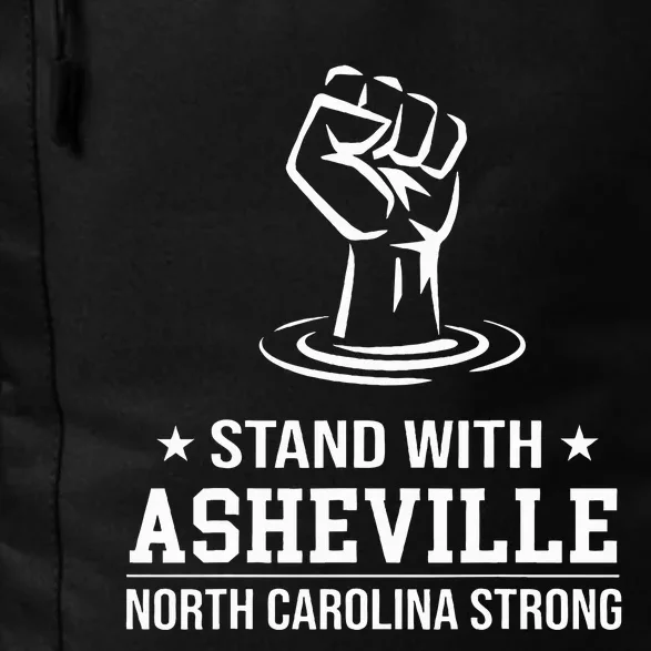 North Carolina Strong Asheville Nc Stand With Asheville 2024 Daily Commute Backpack