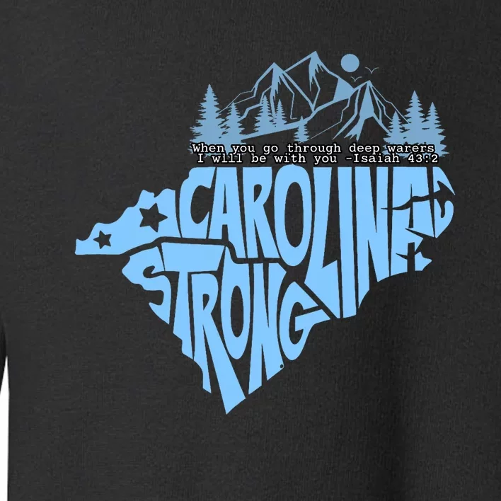 North Carolina Stronger Together Toddler Sweatshirt