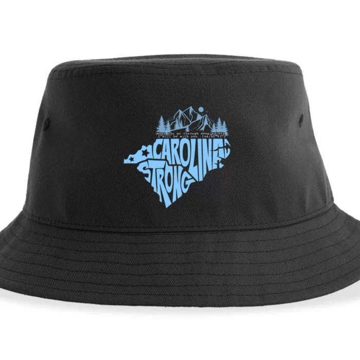 North Carolina Stronger Together Sustainable Bucket Hat