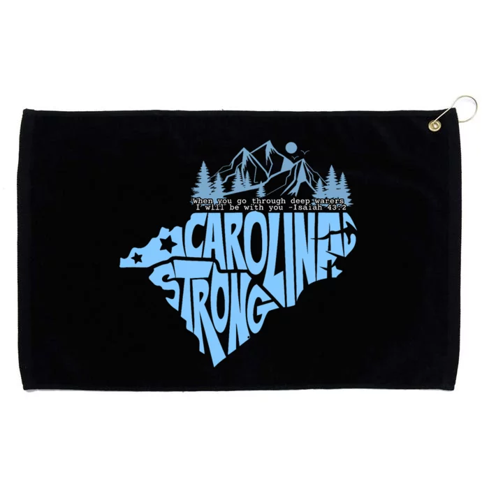 North Carolina Stronger Together Grommeted Golf Towel