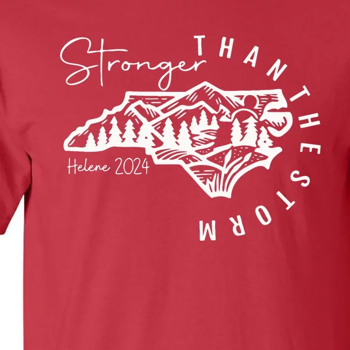 North Carolina Strong Hurricane Helene Flooding Fundraise Tall T-Shirt