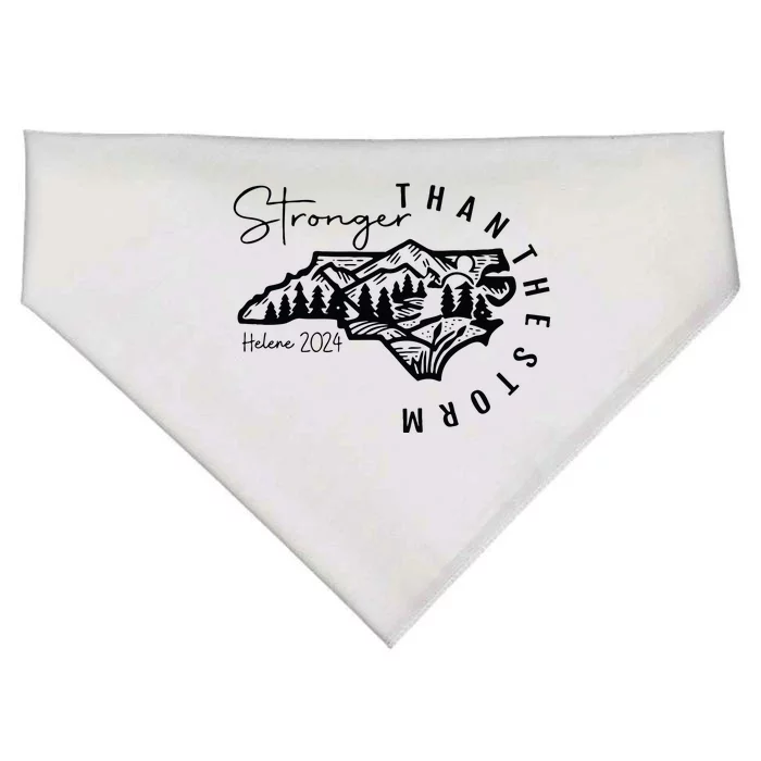 North Carolina Strong Hurricane Helene Flooding Fundraise USA-Made Doggie Bandana