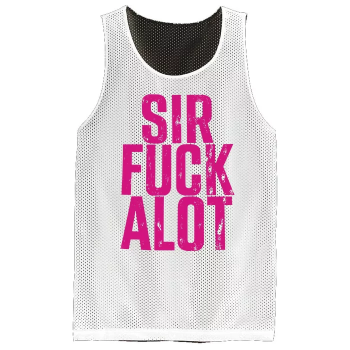 Nle Choppa Sir Fuck Alot Mesh Reversible Basketball Jersey Tank