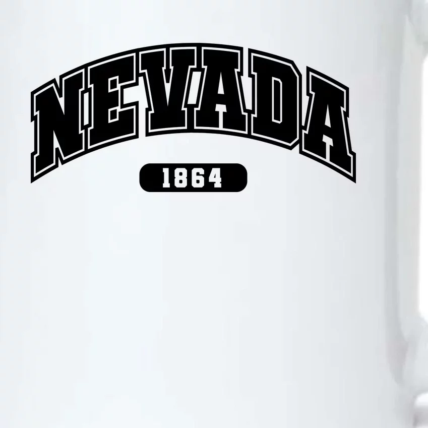 Nevada Collegiate Style 1864 Black Color Changing Mug