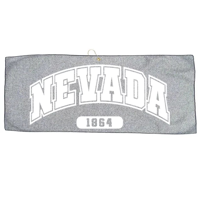 Nevada Collegiate Style 1864 Large Microfiber Waffle Golf Towel