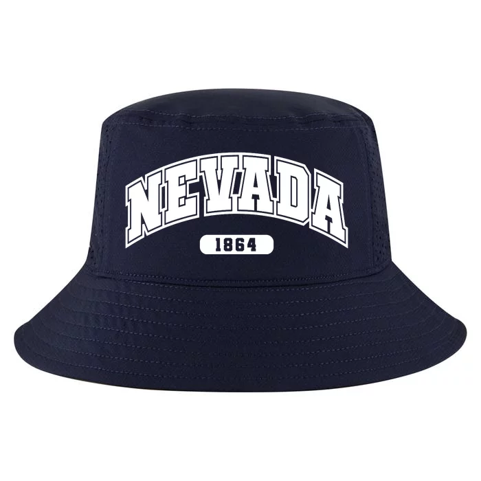 Nevada Collegiate Style 1864 Cool Comfort Performance Bucket Hat