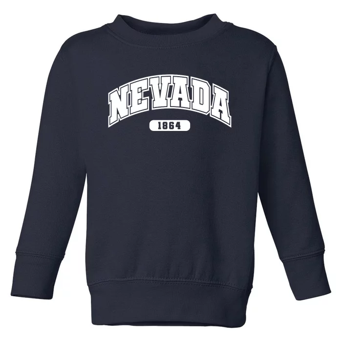 Nevada Collegiate Style 1864 Toddler Sweatshirt