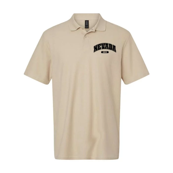 Nevada Collegiate Style 1864 Softstyle Adult Sport Polo