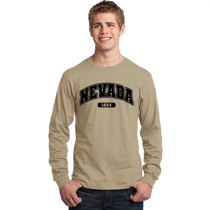 Nevada Collegiate Style 1864 Tall Long Sleeve T-Shirt