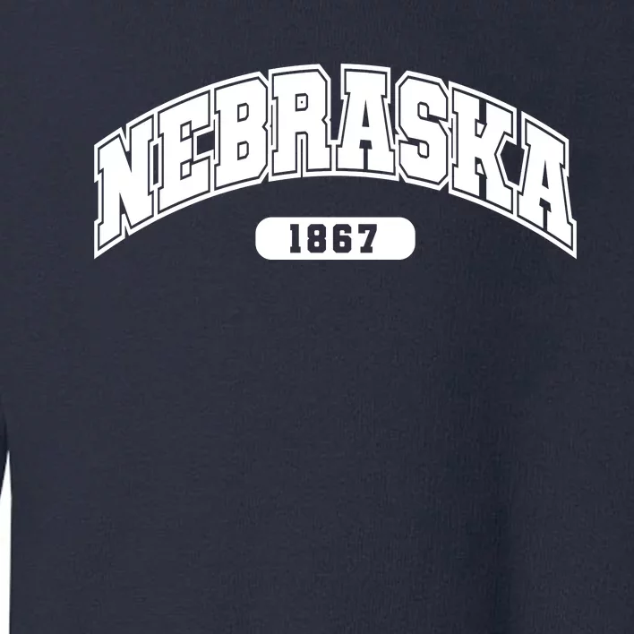 Nebraska Collegiate Style 1867 Toddler Sweatshirt