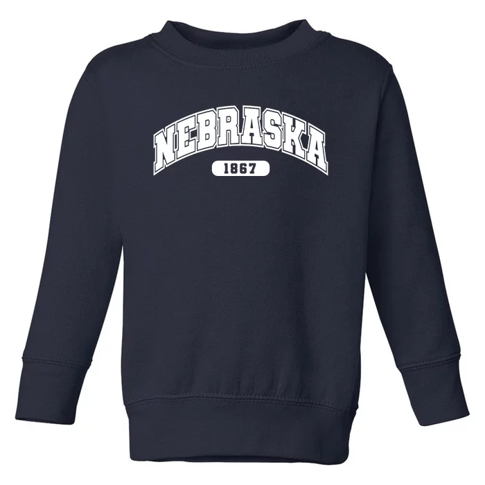 Nebraska Collegiate Style 1867 Toddler Sweatshirt