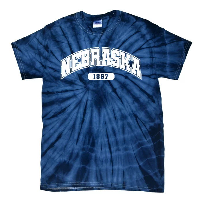 Nebraska Collegiate Style 1867 Tie-Dye T-Shirt