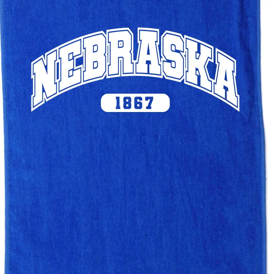 Nebraska Collegiate Style 1867 Platinum Collection Golf Towel