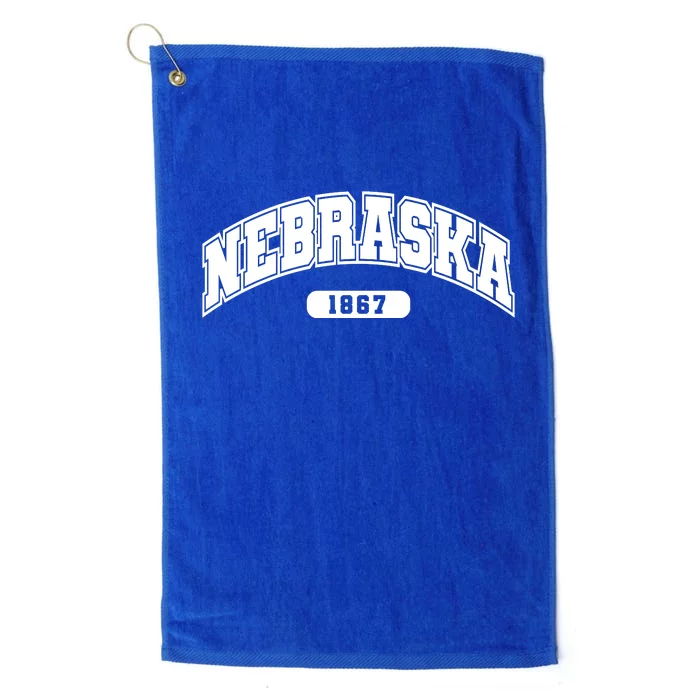 Nebraska Collegiate Style 1867 Platinum Collection Golf Towel