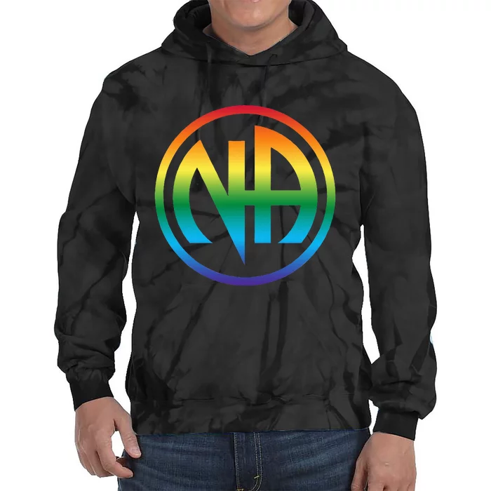 Narcotics Clean Sober Na Recovery Proud Sobriety Tie Dye Hoodie