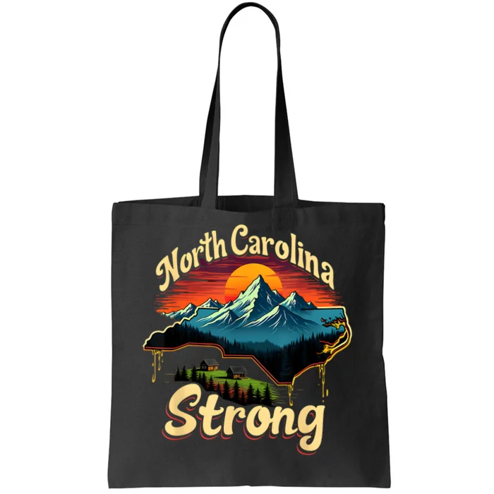 North Carolina Strong Strong Nc State Support For Carolina Tote Bag