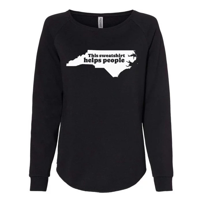 North Carolina Stronger Together Womens California Wash Sweatshirt