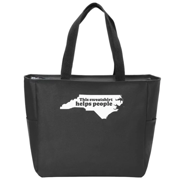 North Carolina Stronger Together Zip Tote Bag