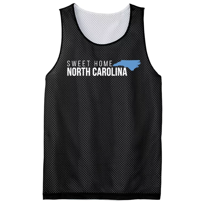 North Carolina Sweet Home Mesh Reversible Basketball Jersey Tank