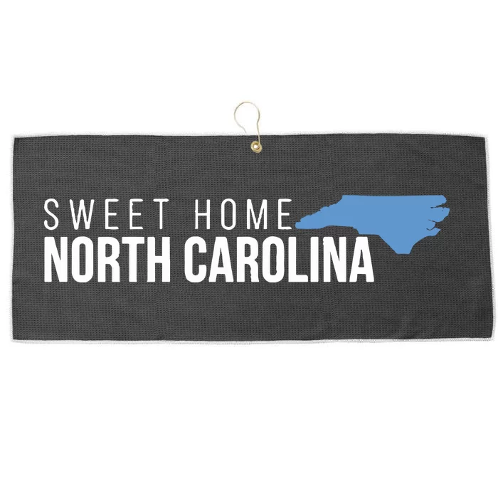 North Carolina Sweet Home Large Microfiber Waffle Golf Towel